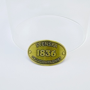 Customized 3D <strong>Logo</strong> Embossed Aluminum Perfume Bottle Labels Eco-Friendly <strong>High</strong> <strong>End</strong> Quality - Product Image 3