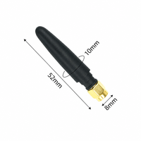 Antenne WiFi 2,4 GHz 2400-2500 MHz 2,5 dBi à gain élevé SMA mâle pour routeur Internet Bluetooth PC portable