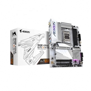 Marca nueva GIGABYTE <span class=keywords><strong>B650E</strong></span> AORUS ELITE X AX ICE DDR5 AM5 Soporte 7000 series CPU PCI-E 4,0/5,0 Placa base para juegos PC - Product Image 1