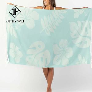 Personalized Beach <b>Towels</b> Custom Beach <b>Towels</b> With logo Double Sided Printed Hawaiian Beach <b>Towels</b> - Product Image 1