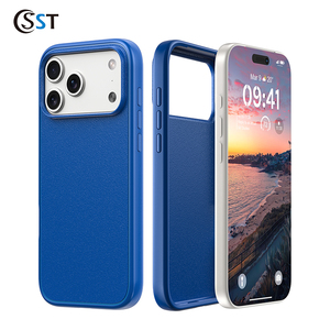 Prix de gros SST, coque de téléphone de qualité supérieure, épaisseur 2,5 mm, protection contre les chocs, protection contre les chutes, pour iPhone 18 Pro et 18 Pro Max, série <span class=keywords><strong>SYM</strong></span> - Product Image 3