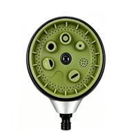 Pistolet d'arrosage de jardin ergonomique à poignée annulaire à 7 motifs pour arroser les plantes, laver les voitures et nettoyer la terrasse