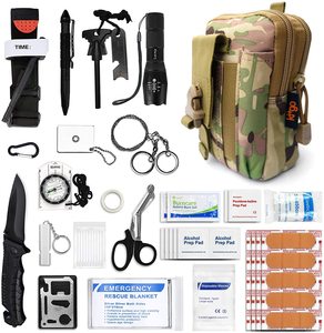 Vente en gros Sac d'urgence tactique d'extérieur Sac de traumatologie Kit de survie tactique Sac à dos pour le camping - Product Image 2