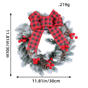 Guirnalda de Navidad Decoraciones de Feliz Navidad para el Hogar Adornos Navideños Regalos de Navidad Decoración de Año Nuevo 2025 - Product Image 6