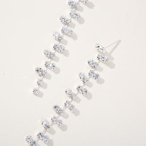 Boucles d'oreilles clous Dazgirl <span class=keywords><strong>Promare</strong></span> pour femmes, cristal strass, fête de la Saint-Valentin 2023 - Product Image 6