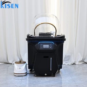 Lavacabezas Portátil Kisen para Salón de Belleza, sin Plomería, con Dos Tanques de Agua y Vaporizador - Product Image 1