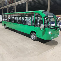 Bus électrique touristique à deux étages ZOWN, grande vue panoramique, navette pour services de tourisme urbain