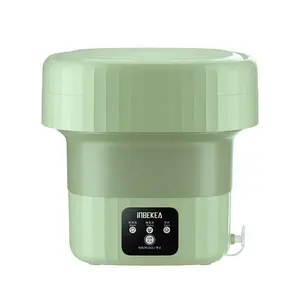 4Kg Mesin Cuci All-In-One Pengering Mesin Cuci Top Loading Mesin Cuci Mini Portable Bak Tunggal Mesin Cuci Otomatis Penuh