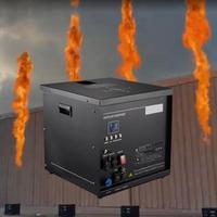 Lance-flammes électrique professionnel Fogsea FS-F350 pour usage extérieur, portée de 10 m, double allumage, étanche IPX3, protection contre l'inclinaison