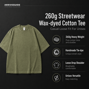 T-shirt unisexe en coton ciré 100 %, style vintage délavé, manches courtes, plusieurs couleurs, respirant, été, fournisseur OEM, vente en gros - Product Image 6