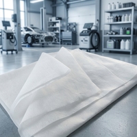Premium Umweltfreundlicher Polyester/Viskose Vliesstoff-Rolle Dehnbar Flammhemmend Wasserabweisend für Autoabdeckungen