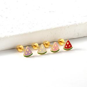 Pendientes de Verano con Cierre de Rosca para Mujer, Joyería de Moda, Accesorios de Moda para Mujer - Product Image 3