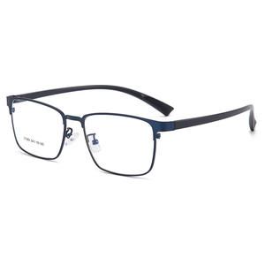 Monturas de Gafas Rectangulares para Hombre Danyang 31089, Montura Completa, Lentes de Plástico Anti-Reflejantes, Diseño Cuadrilateral - Product Image 4