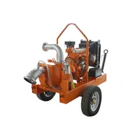 Pompe à eau centrifuge auto-amorçante DJ 3 pouces 72m3/h avec moteur diesel pour l'évacuation de l'eau propre