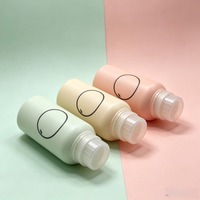 Xypackaging Bouteilles rondes en plastique HDPE vides de 1000 ml (32/33,8 oz) avec bouchon à vis rose, pour détergent à lessive, prix distributeur