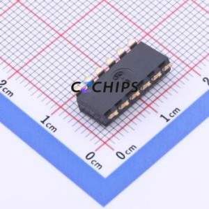 DSIC06LSGET DIP Switch SMD-12P,6x15.2mm Switch Single Pole Single Throw 6 2.54mm 25mA - Product Image 2