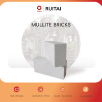 Brique de mullite, excellente stabilité chimique et faible temps d'arrêt pour les murs et les cloisons de régénérateur