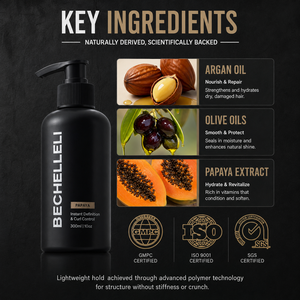 Certificado CPNP GMPC, Oferta de COA, Aceite de Argán, Crema Activadora de Rizos para Hombre, Arcilla Capilar a Base de Agua, Sin Sulfatos, Pomada Capilar Orgánica - Product Image 3