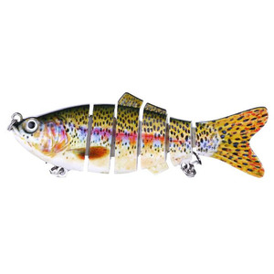 Esche <span class=keywords><strong>Artificiali</strong></span> <span class=keywords><strong>Savage</strong></span> <span class=keywords><strong>Gear</strong></span> da 10cm 18g, Wobler Swimbait con Amo, Esche Topwater per Acqua Salata, Crankbait Vivid, Attrezzatura da Pesca - Product Image 2