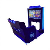 Machine de jeu d'arcade en acrylique à monnayeur pour les 8 ans et plus, jeu de combat à deux joueurs pour grands centres commerciaux