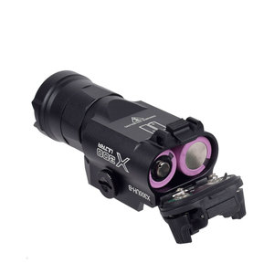 X300UH-B x300 पर लेमबुल सामरिक नेतृत्व वाला प्रकाश स्थिर/क्षणिक फ्लैश लाइट ब्लैक/टैन फ्लैशलाइट उपयोग क्र123a - Product Image 3