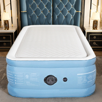 Matelas gonflable moderne pour voyage en voiture avec pompe à air, sac de rangement pliable pour l'extérieur, chambre à coucher et hôpital