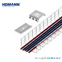 Hdmann CE NEMA Certified Electro Galvanized Wire Basket Cable Tray for Hotel High-Rise Electrical Cable Distribution