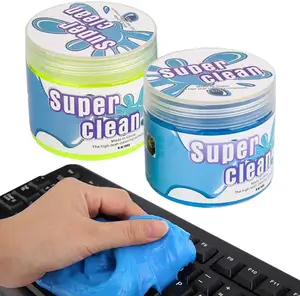 Clean Glue Gum Silica Gel Car Keyboard Dust Dirt Cleaner Cute