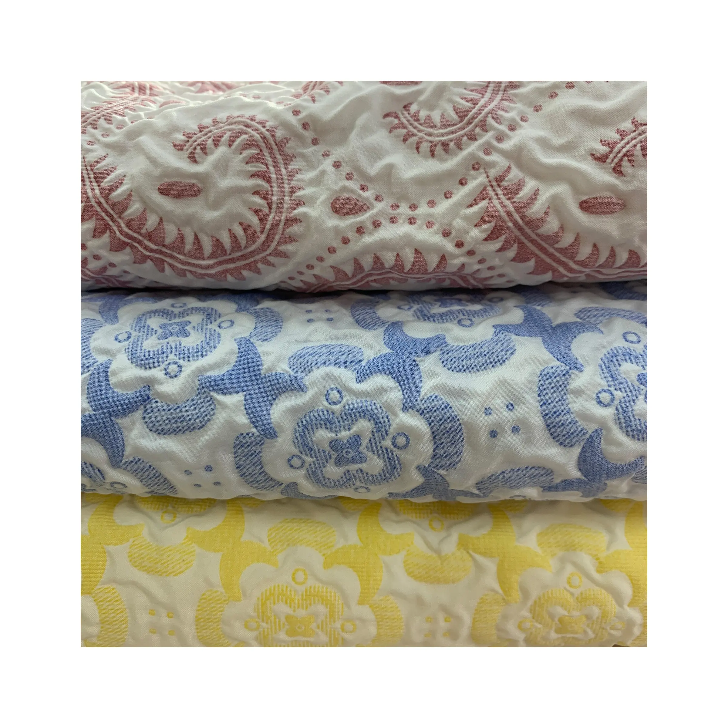 Moquan Quilts toff 100% Polyester wasserdicht Blumenmuster Pongee Stepp stoff für schöne Tasche