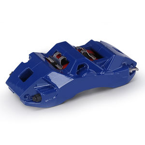 Nouveau ES6 6 Piston Big Brake Caliper Kit 380mm Rotors De Frein Plaquettes De Frein En Céramique pour <span class=keywords><strong>Kia</strong></span> Sportage Stinger K3 K4 K5 Soluto Optima EV6 - Product Image 4