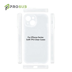 Coque de protection souple antichoc en TPU avec impression 3D par sublimation personnalisée Prosub 2026 pour iPhone 14/15 - Product Image 4