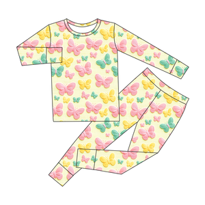 Ensembles de pyjamas en bambou Sprint pour enfants, tout-petits, garçons et filles, vêtements de nuit confortables pour tous les jours - Product Image 1