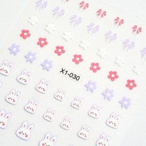 สติกเกอร์ติดเล็บ 3 มิติ ลายดอกไม้สีรุ้ง น่ารัก ปลอดภัย ตกแต่งเล็บสวยงาม สำหรับติดเล็บปลอม DIY ร้านทำเล็บ - Product Image 3