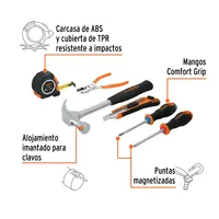 MASTER 12 Ensemble de 6 outils ménagers en acier