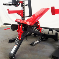 Rack de musculation professionnel robuste, demi-rack, barre de traction multi-positions, banc de musculation, équipement de gym pour l'haltérophilie