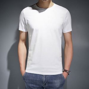 T-shirt en coton de haute qualité 100% de qualité supérieure logo personnalisé personnaliser logo imprimé hommes t-shirt à col rond t-shirt personnalisé - Product Image 3