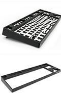 Clavier personnalisé à faire soi-même, Sculpture modulaire, clavier personnalisé, aluminium laiton polycarbonate, pièces mécaniques