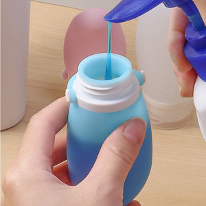 <span class=keywords><strong>Envases</strong></span> Recargables a Prueba <span class=keywords><strong>de</strong></span> Fugas <span class=keywords><strong>de</strong></span> 30 ml y 60 ml al por Mayor, <span class=keywords><strong>Kit</strong></span> <span class=keywords><strong>de</strong></span> Tubos <span class=keywords><strong>de</strong></span> <span class=keywords><strong>Viaje</strong></span> para Loción, Jabón, Acondicionador y Champú, Botella Flexible - Product Image 5