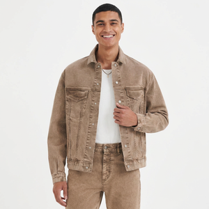 Nueva gran oferta, Chaquetas vaqueras al por mayor para hombre y logotipo personalizado, el mejor diseño, Chaquetas vaqueras de invierno de alta calidad - Product Image 1