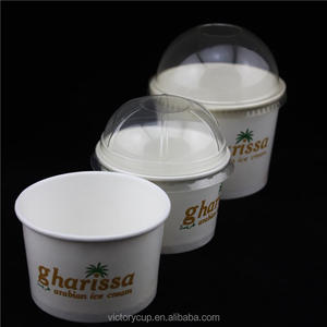 500 ml <span class=keywords><strong>1000</strong></span> ml doble pe papel recubierto de yogur taza de crema de hielo taza - Product Image 5