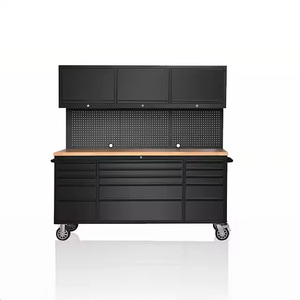 Venta caliente Taller de garaje Mecánico 72 pulgadas Cool to the Touch SS430 Herramientas de servicio pesado Gabinete Carretilla de herramientas a prueba de humedad - Product Image 2