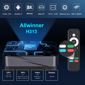 Topleo 电视盒批发 Onn 机顶盒电视数字 8k 流媒体 Android 14 智能免运费电视盒 Android - Product Image 3