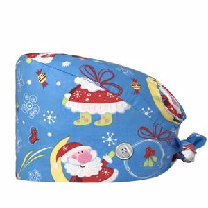 Meilleures ventes : Bonnet médical en coton réglable avec logo personnalisé pour médecins, infirmières, hygiène dentaire et chirurgie, uniforme - Product Image 2