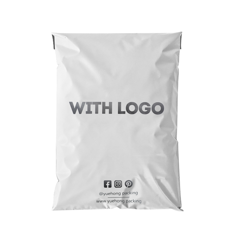 Custom Golden PE Mail Bags Plastic