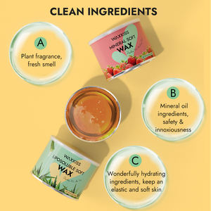 Cera Depilatoria Morbida OEM ODM 400g Personalizzabile alla Lavanda e Rosa per Rimozione Peli <span class=keywords><strong>Viso</strong></span> e Corpo - Product Image 4