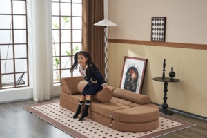 Canapé pour enfants 14 pièces de luxe, meubles modulaires pour adultes, ensemble de jeu Playhouse pour tout-petits bébés - Product Image 6