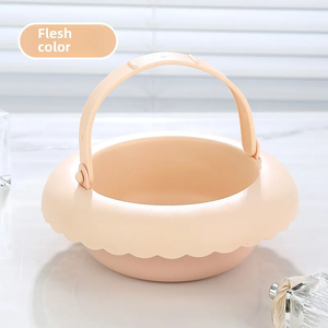 <b>Makeup</b> Brush Cleaning Bowl Air Drying Integrated Beauty Egg Powder Puff <b>Makeup</b> Brush Cleaning <b>Box</b> Beauty Tool Cleaning Artifact - Product Image 2