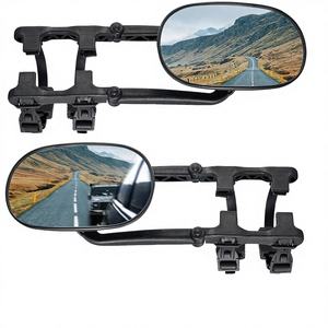 Rétroviseurs de remorquage étendus MirroGuard, extensions de rétroviseurs latéraux universelles à clipser pour OLIVER, lot de 2, en plastique (modèle MG91) - Product Image 1