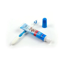 Ensemble combiné d'accessoires pour dents de chien AFP Pet Brush Sparkle Finger Brush Peanut Butter Vanilla Ginger Dentifrice pour dents de chien Dental Care