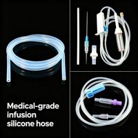 Accessoires pour sets de perfusion médicale : Connecteurs IV stériles en silicone, tubes d'extension, chambres à goutte, régulateurs de débit – Haute performance
